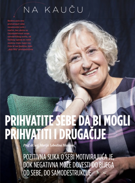 Naslovnica članka &bdquo;Prihvatite sebe da bi mogli prihvatiti drugačije&ldquo;