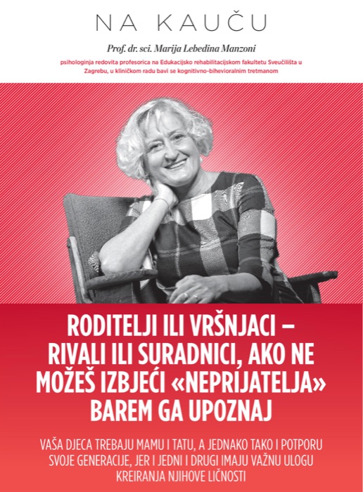 Naslovnica članka &bdquo;Roditelji ili vršnjaci – rivali ili suradnici&ldquo;